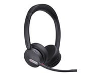 Yealink Bh70 Dual - Headset - På Örat - Bluetooth - Trådlös - Usb-C Via Bluetooth-Adapter - Svart - Certifierad För Microsoft-Teams