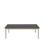 Muuto Linear System bord 142x240 cm Black nanolaminate-Black-Oak