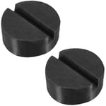 2X Disque de Voiture En Caoutchouc Cric Vehicule Automobile Patin Cadre Protecteur Rail Outil D'Adaptateur Plancher Levage