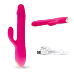 Neojoy 360 Bunny Premium Rotating Telescopic Shaft Rampant Rabbit Vibrator Toy