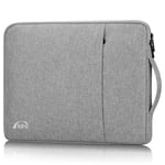 AIPIE Pochette Ordinateur 17 17,3 Pouces, Sacoche pc Portable 2 Sacs Housses Compatible avec Chromebook, Acer, ASUS, Dell, Lenovo, HP, MSI, Jumper, Thomson Sacoche Travail Homme Femmes