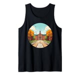 Cool Schoolyard for back to school lovers and books fans Tank Top