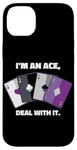 iPhone 14 Plus Asexual I’m an Ace, Deal with It Asexual Pride Case