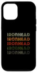 Coque pour iPhone 12/12 Pro Love Heart Ironhead Tee Grunge Vintage Style Ironhead Noir