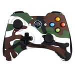 Manette Pc/Ps3 Sans Fil Rechargeable, Militaire