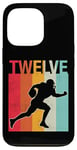 Coque pour iPhone 13 Pro Ballon de football « It's My 12th Birthday » pour garçon et fille