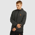 Mens Ellesse Jacket Slam Black Medium Soft Shell Hooded Training Mens