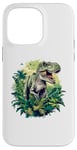 Coque pour iPhone 14 Pro Max Jurassic World - Tyrannosaure Rex - Portrait de dinosaure