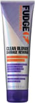 Fudge Clean Blonde Conditioner 250ml, Intense Purple Toning, Bond Repair, Sulfat