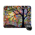 Yeuss Rectangular Non-Slip Mousepad Lively Tree of Life Gaming Mouse mat pad 200mm x 240mm