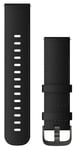 Garmin 010-12932-63 Quick Release Bands (22mm) Black Leather Watch