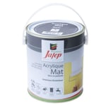 Peinture acrylique mat noir Jafep 2,5 L