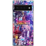 Google Pixel 6 Pro Genomskinligt Skal Fortnite