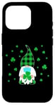 Coque pour iPhone 16 Pro St Paddys Day 2021 Nain de jardin dans un masque – Plaid Buffalo