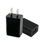 5v 2a Usb One Port Plug Charging Block Power Adapter For Phone Black
