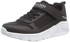 Skechers Garçon Uno Lite Basket, Noir, 28 EU