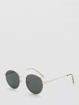 Mango Charlie Sunglasses, Rose Gold