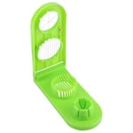 UK (Green)Egg Slicer Dual Function Vegetables Cutter Kitchen Gadgets For Home Co