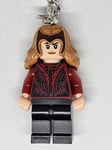 LEGO SCARLET WITCH INFINITY SAGA MINIFIGURE KEYRING KEYCHAIN 854241