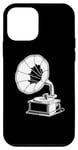 Coque pour iPhone 12 mini Platine vinyle Vintage Record Player classique Gramophone