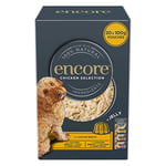 Encore Natural Adult Wet Dog Food, Chicken Selection in Jelly 100g Pouch (4 x (5 x 100g Pouches))