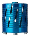 OX Tools BX10-142 Spectrum Pro Superfast Helix Dry Diamond Core Drill - 142mm, Blue