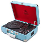 GPO Retro Attache Briefcase Three-Speed Vinyl Turntable RRP £89.99 lot GD
