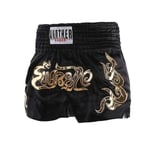 Muay Thai Träningsshorts Herr Short Muay Thai Professionell Tävlingsträning Mma Bjj Kick Boxning Trunk Dam Barn Universal Print Fighting M