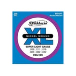 D'Addario EXL120 009-042 -kielet sähkökitaralle, 3 kpl paketti