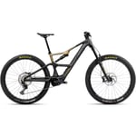 Sähkömaastopyörä Orbea Rise LT H20 Diamond Black/Splash Olive Green S