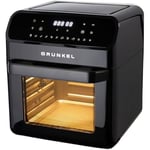 Grunkel - Friteuse à air XXL - Airfryer - FRYER OVEN 12 L et 1500 W avec panneau de commande numérique Multifonction et fenêtre