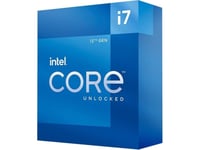 Intel® Core™ i7-12700K (Alder Lake) - 8-ydin - 3,6 GHz (5,0 GHz Intel® Turbo Boost 3.0) - LGA1700-liitin - Intel® UHD Graphics 770 - Box (Uden køler)