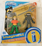 Fisher-Price Imaginext DC  Super Friends Aquaman & Black Manta ~Brand New