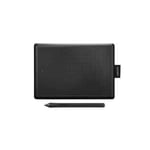 Wacom One by Small graphic tablet Black 2540 lpi 152 x 95 mm USB