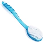 Sollbry - Brosse Bleue avec Long Manche pour Masser Frotter le Dos Douche Bain Aide pour le Lavage