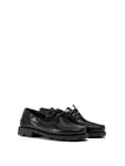 Aigle Homme Transmission Chaussure Bateau, Noir, 36 EU