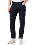 camel active Men's 5-Pocket Madison Straight Jeans, Blue, W34/L30