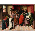 Artery8 Master Amsterdam The Death Of The Virgin Painting Art Print Canvas Premium Wall Decor Poster Mural