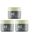 IdHAIR - Creative Fiber Wax 3 x 100 ml