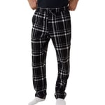 Björn Borg Core Pyjama Pants Svart/Rutig bomull Large Herr