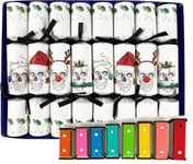 Musical Christmas Crackers with Mini Xylophones - Christmas Skulls Design