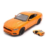 [FR] Maisto FORD MUSTANG GT 2015 ORANGE 1:24 - MI31508O