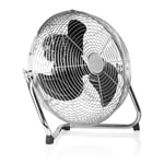 Ventilateur de plancher Tristar VE-5933 55 W 30 cm Argent - Oscillant - Angle réglable 100 degrés