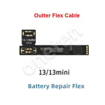 Jcid V1s Pro Face Id Flex Câble Batterie Réparation Conseil Pour Iphone X-11 12 13 14pm Fix Téléphone Batterie Points Matrice Fpc Flexible Kit - Type 13 Baterry Flex