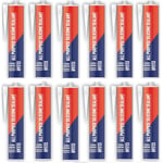 12X ALL-PURPOSE CLEAR SILICONE SEALANT WATERPROOF MOULD RESISTANT SEALANT 260ML