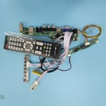 Kit pour écran TV LP133WX2-TLC2 13.3 x pouces AV USB LCD, panneau de contrôleur 30 broches LED LVDS DIY CVBS VGA HDMI