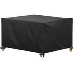 420D 15015075cm Ensemble de meubles de jardin Housse de meubles Étanche Cube Table Cover Table de jardin Heavy Duty Oxford, - Ccykxa