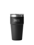 YETI Rambler Insulated Stainless Steel Stackable Cup & Lid, 591ml, Black