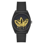 Wristwatch ADIDAS STREET PROJECT TWO AOST22038 Silicone Black