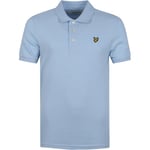 T-shirt Lyle And Scott  Lyle   Scott Polo Bleu Clair